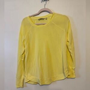 Athleta Butter Yellow Women's Sweatshirt